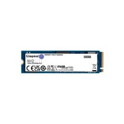 Kingston NV3 500GB - PCIe 4.0 NVMe M.2 2280 SSD - SNV3S/500G