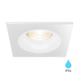 Rozetna za LED sijalice kvadratna TETRA (Boja okvira: CRNA)
