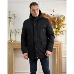 Muška crna jakna Nightshift Parka
