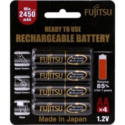 Baterije Fujitsu AA black 2550mAh