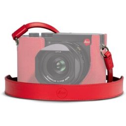 Leica Axelrem Q2 Röd (19572)