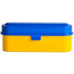 Kodak Film Steel Case Yellow with Blue lid