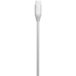 GEAR Laddkabel USB-A till USB-C 2.0 2m Vit Rund