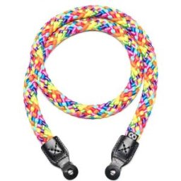 Cooph Braid Camera Strap - Rainbow 125cm