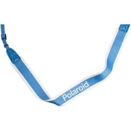 Polaroid Camera Strap Flat Blue Stripe