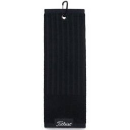 Titleist Players Trifold Cart Towel - Black
