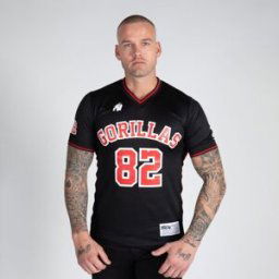 Gorilla Wear San Mateo T-shirt Black/red S