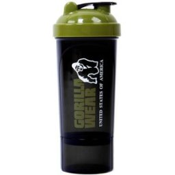 Gorilla Wear Compact Shaker Black & Army Green