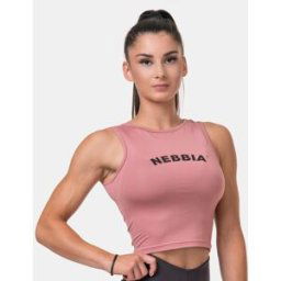 Nebbia Fit & Sporty Tank Top Old Rose M