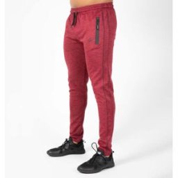 Gorilla Wear Wenden Track Pants Burgundy Red Xxxl