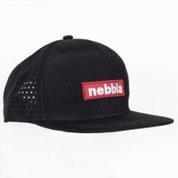 Nebbia Red Label Snapback Cap Black