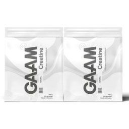2 X Gaam Creatine Monohydrate 500 G