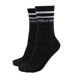 Gorilla Wear Crew Socks 2-pack Black