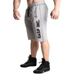 Gasp Division Sweatshorts Light Grey Melange L