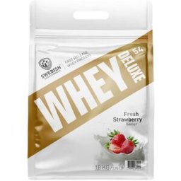 Swedish Supplements Whey Protein Deluxe 1.8 Kg Fresh Strawberry