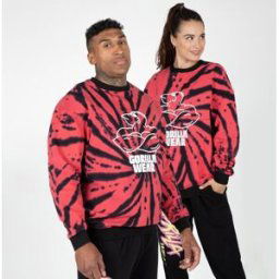 Gorilla Wear Legacy Oversized Sweatshirt Red/black L