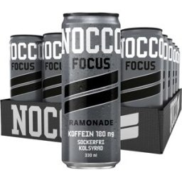 24 X Nocco Focus 330 Ml Ramonade