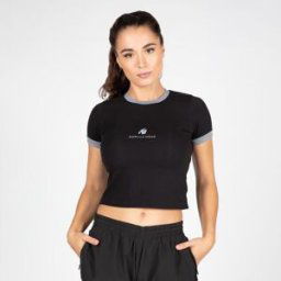 Gorilla Wear New Orleans Cropped T-shirt Black L
