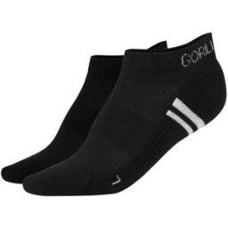 Gorilla Wear Quarter Socks 2-pack Black 35-38