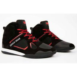 Gorilla Wear Troy High Tops Black & Red 40