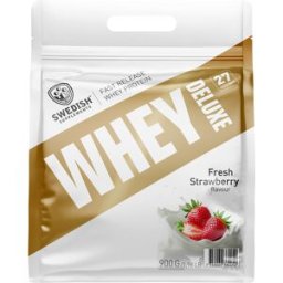 Swedish Supplements Whey Protein Deluxe 900 G Fresh Strawberry