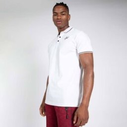 Gorilla Wear Delano Polo White L
