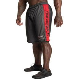 Gasp No1 Mesh Shorts Black/red M