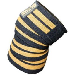 Gorilla Wear Knee Wraps 2.5 M Black/gold