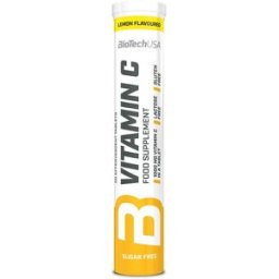 Biotechusa Vitamin C Effervescent Orange 20 Tabs