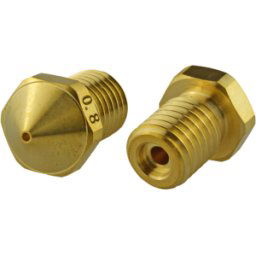 Flashforge Guider II Brass Nozzle for High Temp. Hot-End 0.8 mm