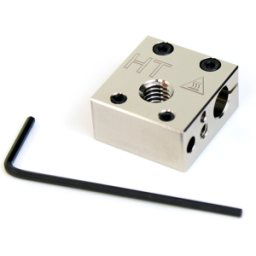 Microswiss Micro Swiss Plated Copper High Temperature MK8 Style Heater Block Upgrade for CR10 / Ender