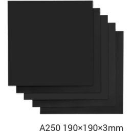 Frosted Acrylic Sheet for Snapmaker 2.0 / 190 × 190 × 3mm / 5-Pack