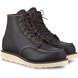 Red Wing Classic Moc Herr, Svart, 44