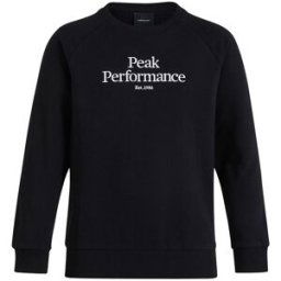 Peak Performance Original Crewneck Junior, Svart, 170