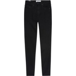 Calvin High Rise Super Skinny Jeans Dam, Svart, 24