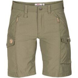 Fjällräven Nikka Shorts Curved Dam, 40, Light Olive