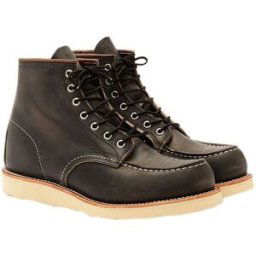 Red Wing 6-Inch Classic Moc Herr, Charcoal, 42