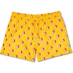 Happy Socks Bunny Swimshorts Herr, Gul, M