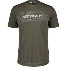 Scott Trail Flow Dri Short-Sleeve Shirt Herr, Dark Grey, M