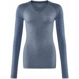 Falke Wool-Tech Light LS T-shirt Dam, Blå, M