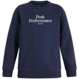Peak Performance Original Crew Junior, BLUE SHADOW, 140