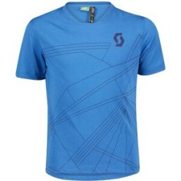 Scott Trail Dri S/SL Shirt Junior, Stormblå, 164