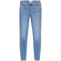 Calvin Mid Rise Skinny Dam, 24/32, Denim Medium