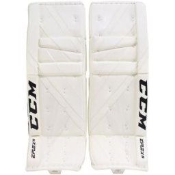 CCM Extreme Flex 5 Benskydd Senior, Vit, 35-+2,0
