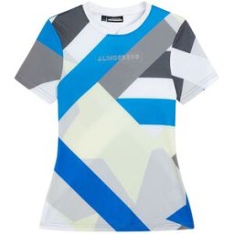 J.Lindeberg Meja Print Top Dam, grey, S