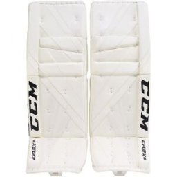 CCM Extreme Flex 5.9 Benskydd Intermediate, Vit, 31-+1,0