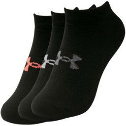 Under Armour Essential No Show Socks, Svart, S