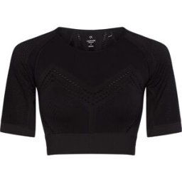 Calvin Cropped Gym T-shirt Dam, Svart, XS