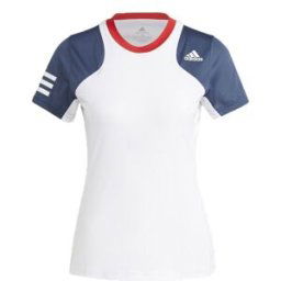 adidas Club Tee Dam, Vit, S