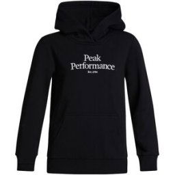 Peak Performance Original Hoodie Junior, Svart, 130